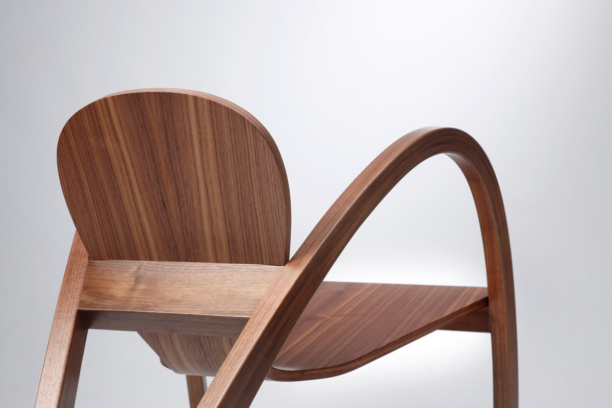 Swept Back Lounge Chair